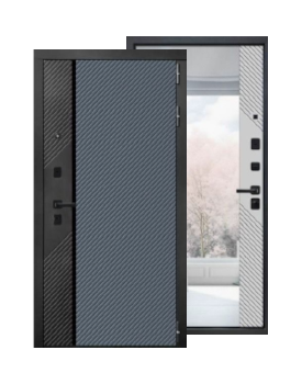 Входная дверь YoDoors 17 (зеркало)